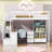 Halchak Kids Twin Loft Bed with Drawers-1464966756
