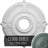 Endurathane Attica Ceiling Medallion, 18"OD x 4"ID x 5/8"P (Fits Canopies up to 5"), Hand-Painted Cloud Burst Finish-73157416