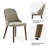  Caselli Modern 6-Piece Versatile Solid Wood Frame Dining Sets-598938765