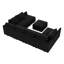 Canapé modulaire en coin avec chaise et repose-pieds Tremee-87232994