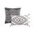 100% Cotton Geometric Clip Jacquard Stripes 5-Piece Comforter Set-1910492636