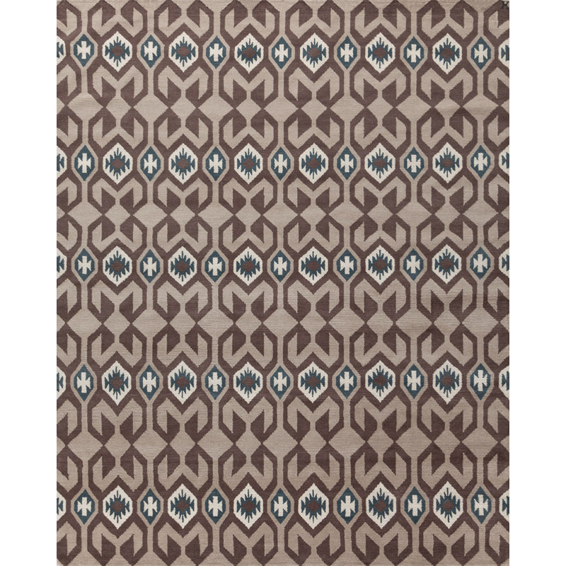 Mesa Wool Geometric Area Rug, Rectangle 8' x 10'