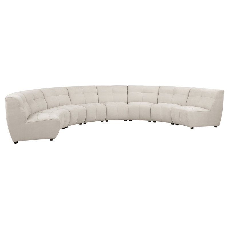 Tomieka Upholstered Corner Sectional, 32" H x 177.5" W x 87" D