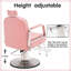 Fauteuil inclinable, fauteuil de coiffeur hydraulique en similicuir-525968823