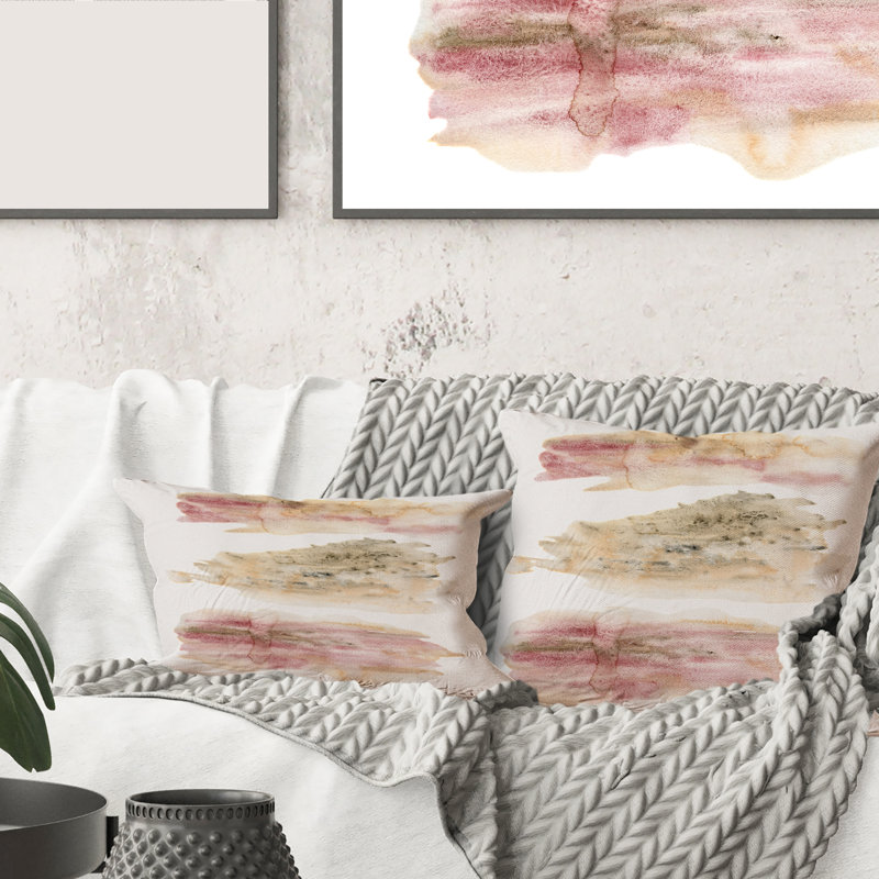 Housse et insert de coussin carré Clouds, 16" x 16"