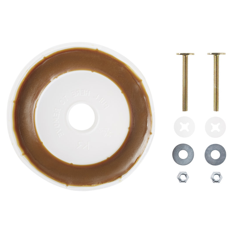 Toilet Wax Ring And Hardware Kit
