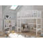 Iredale High Sleepers with Built-in Ladder Included-92956704