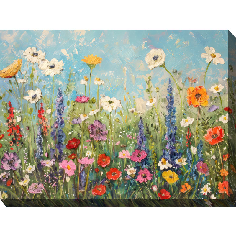 Art sur toile Flourish Field