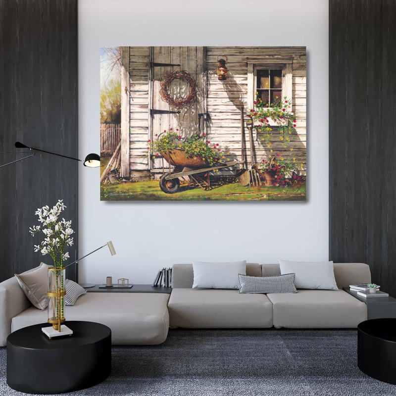 Spring Cleaning, 36" H x 48" W
