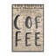 Giclée de journal de café rétro, design par Lucille Price-496322394-496322396