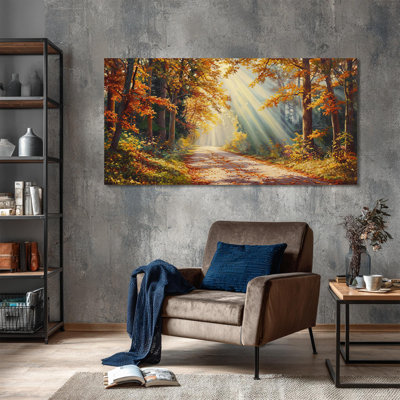 Art mural d'automne, décoration murale photos d'automne, art mural sur toile d'automne, art mural d'automne, art mural nature, peintures murales d'automne pour salon, chambre à coucher, toile prête à être accrochée, 20 po x 40 po
