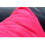 Ensemble de conversation modulaire en osier brun avec coussins noirs et coussins rouges Kyja-745162613-745162611