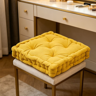 Square Microfiber  Floor Pillow /Cushion.