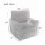 Fauteuil rembourré pivotant-22022894