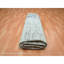 Tapis gris en laine nouée à la main 8 pi x 9 pi 10 po de style Oushak 83EDC045D7134B04BEE28C83F1057EDD