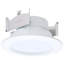 4'' Dimmable Air-Tight IC Rated LED Retrofit Recessed Lighting Kit