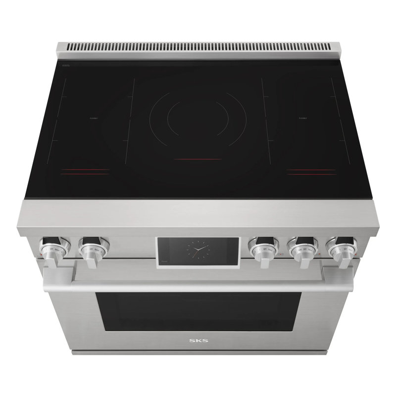 36" Integrated Smart Induction Range