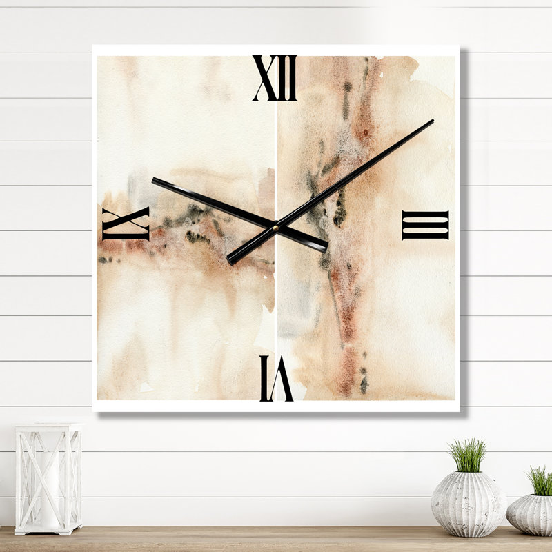 Horloge murale AbstractSpots, Moyen