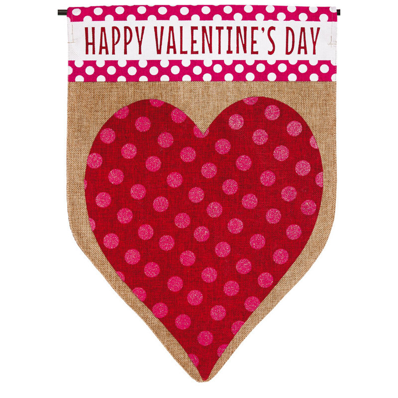 Drapeau de jardin Downe Heart