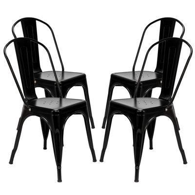 Chaise d'appoint à dossier en lattes Jeanette