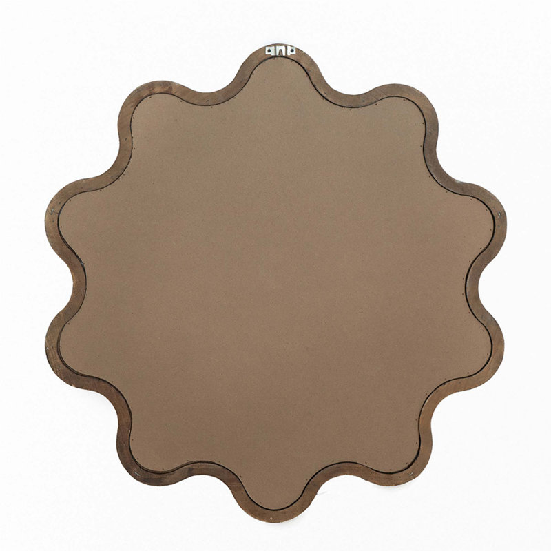 Jamesena Solid Wood Wall Mirror
