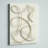 White Metal Abstract Overlapping Lines Home Wall Decor with White Backing,-155559407