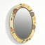 Miroir mural ovale en cuir-1254066586-1254066581