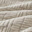 Ensemble de couette géométrique surdimensionnée en coton 3 pièces, grand lit/queen