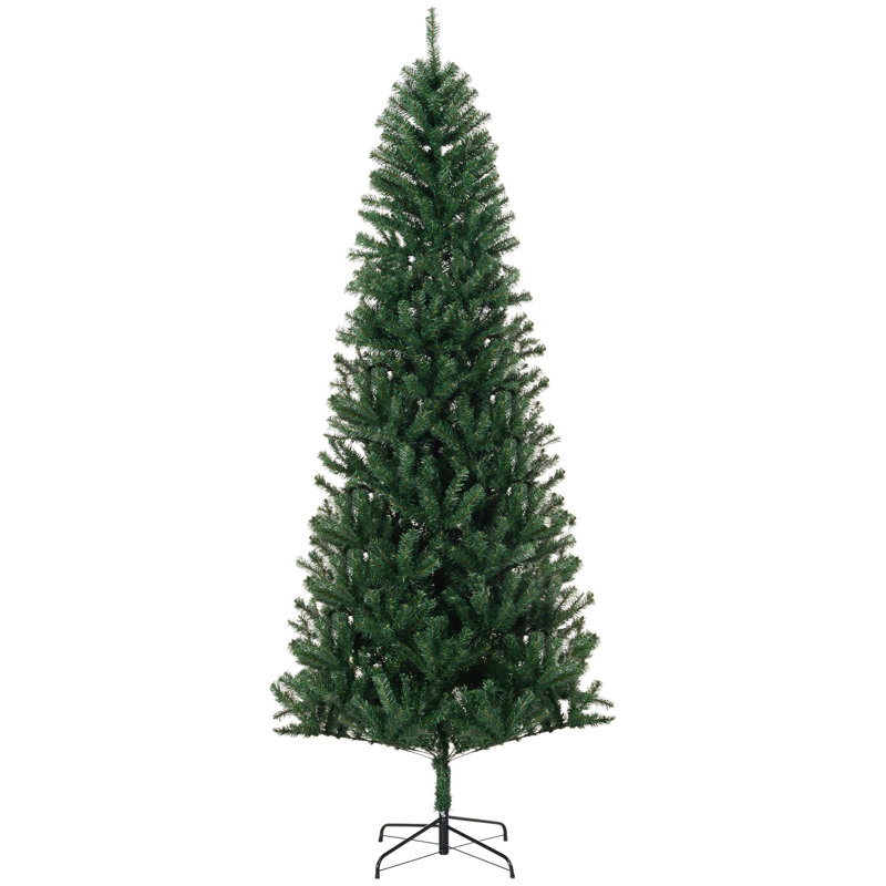 Sapin de Noël artificiel de 8 pi de hauteur avec lumières réalistes HOMcom