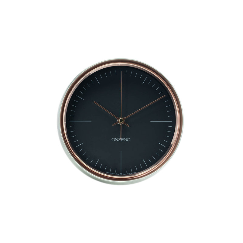 Design Wall Clock The Intensive, Black