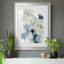 Indigo Ginkgo I - peinture sur toile encadrée-1640947545-1640947544
