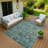 Machine Washable Indoor/Outdoor Bernadette ACN2228 Panel Rug-114556390