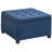 Vintage Fabric Tufted Storage Ottoman With Flip Top, Metal Hinge, And Eucalyptus Wood Frame For Home Decor-1524329855
