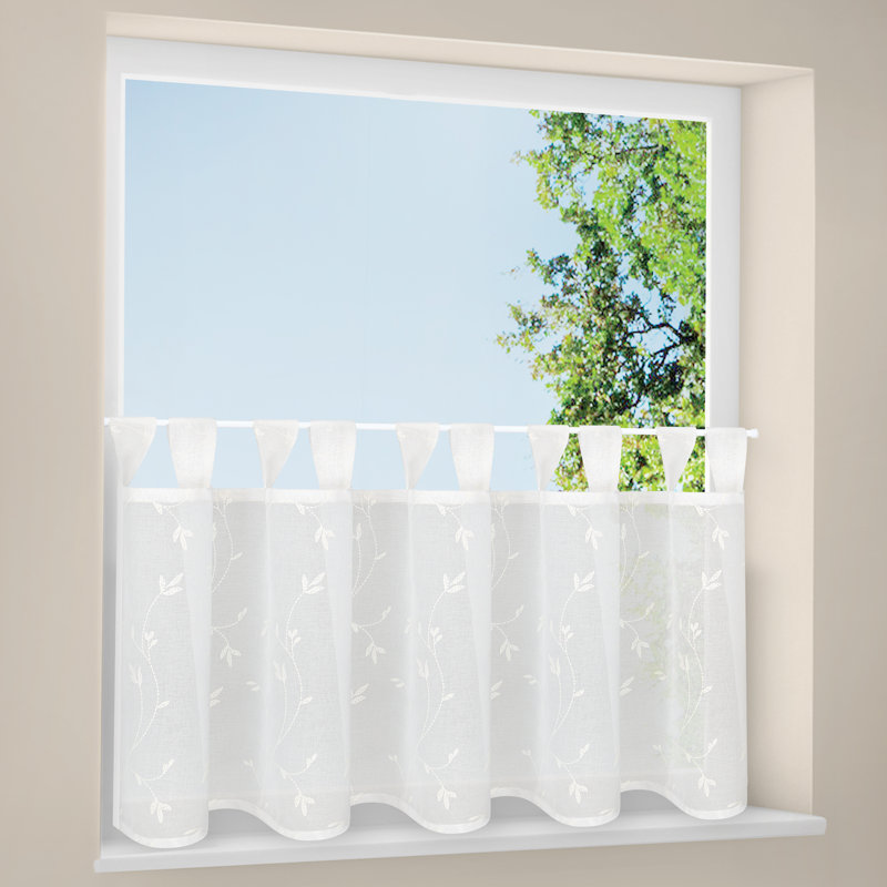 Anaeja Floral Tailored Kitchen Curtain