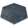 Mandalay Hex 9.13 in. x 10.51 in. Polished Concrete Look Porcelain Floor and Wall Tile