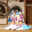 Tapis lavable pour enfant East Urban Home Sky Clouds_Sky037-119603745