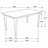 Henin Cappuccino Rectangle Dining Table