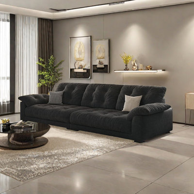 Modern luxury elegant fabric sofa