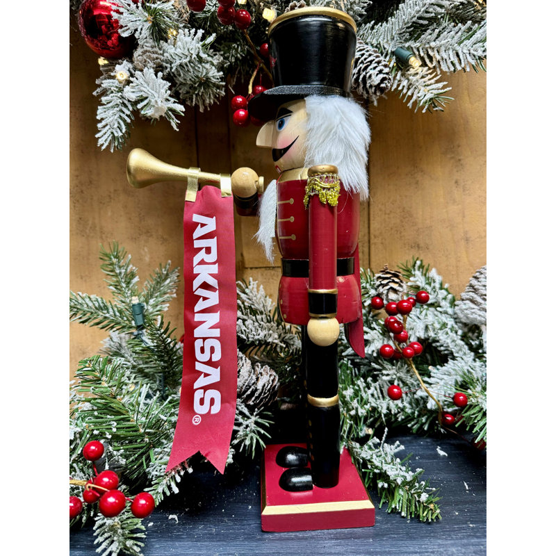 Casse-noisette The Holiday Aisle® 14 po Arkansas Razorback Bugler