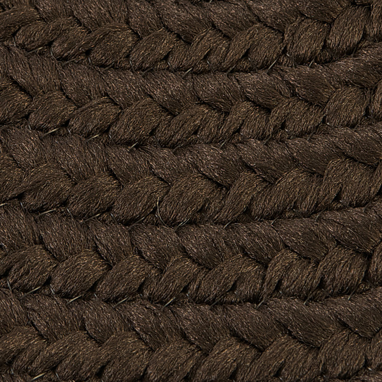 Tapis brun tressé Callie