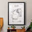 Papier hygiénique brevet I, reproduction encadrée de qualité supérieure - prêt à accrocher 46891-1099664442-1099664443