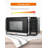 Commercial Chef 0.9 Cubic Feet 900 Watt Countertop Microwave