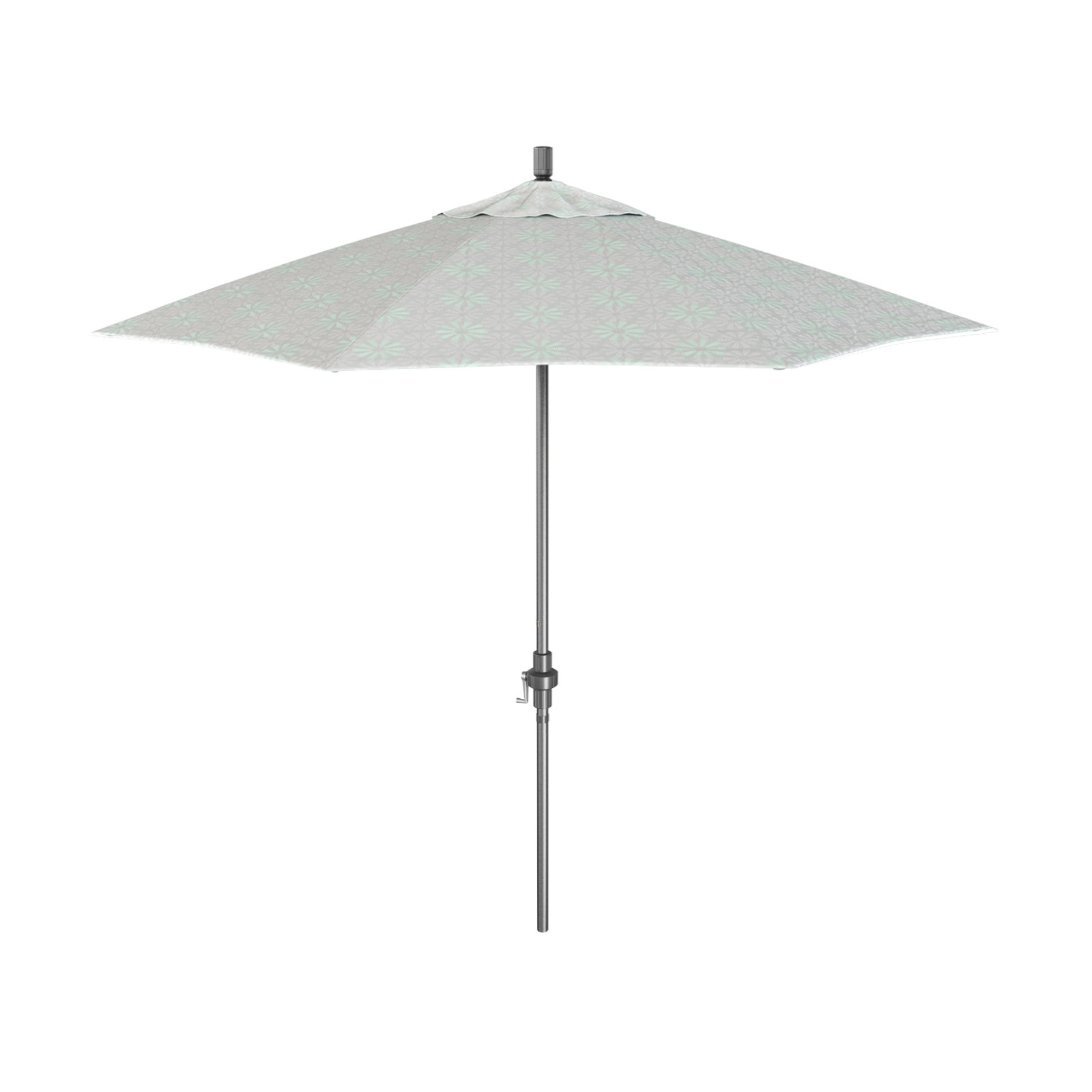 Santana 9' Umbrella, Spiro Capri - Pacifica Premium, Gray
