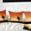 Coussin Sunrise avec arbre solitaire-2051927029-2051926985