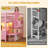 Low Loft Bed Twin Size With Stairs,7 Drawers, Bookcase And Led Lights, Pink-557267323