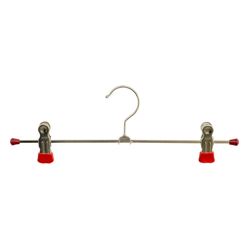 Non-Slip Standard Hanger for Dress/Shirt/Sweater and Purse, Red