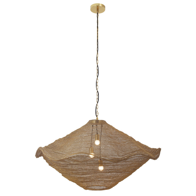 Luminaire suspendu à 3 lumières Metropolitan Marseille, design Robin Baron