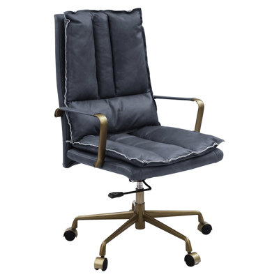 Leather Office Chair.,Upholstered Desk Chair Fuzzy Desk Chairfuzzy Desk Chair
