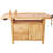 Professional Rubberwood Solid Wood Workbench-3 Drawers