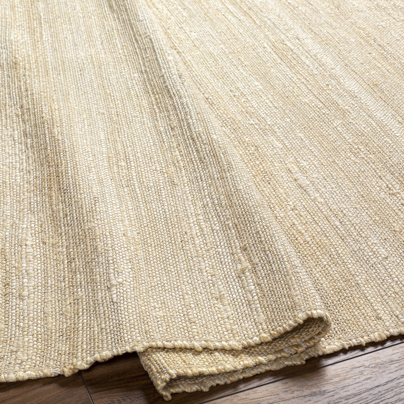 Striped Area Rug in Camel, Rectangle 2' x 3', Light Beige